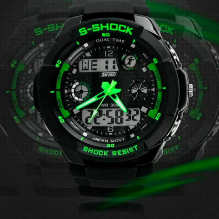 Годинник наручний Skmei 0931GN Green