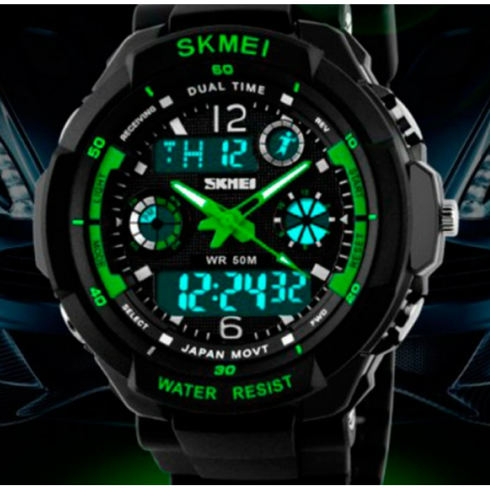 Годинник наручний Skmei 0931GN Green
