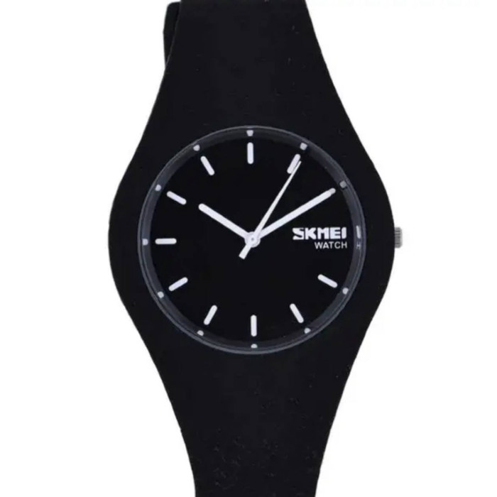 Часы наручные Skmei 9068BKWT Black (White pointer)