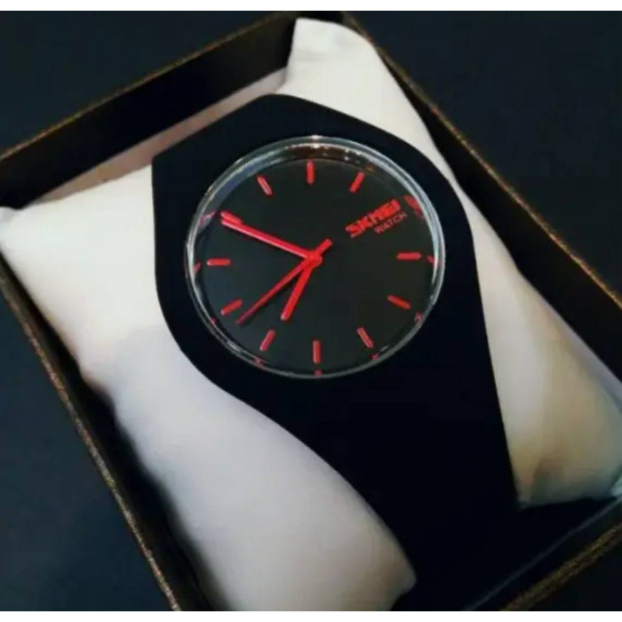 Часы наручные Skmei 9068BKRD Black (Red pointer)