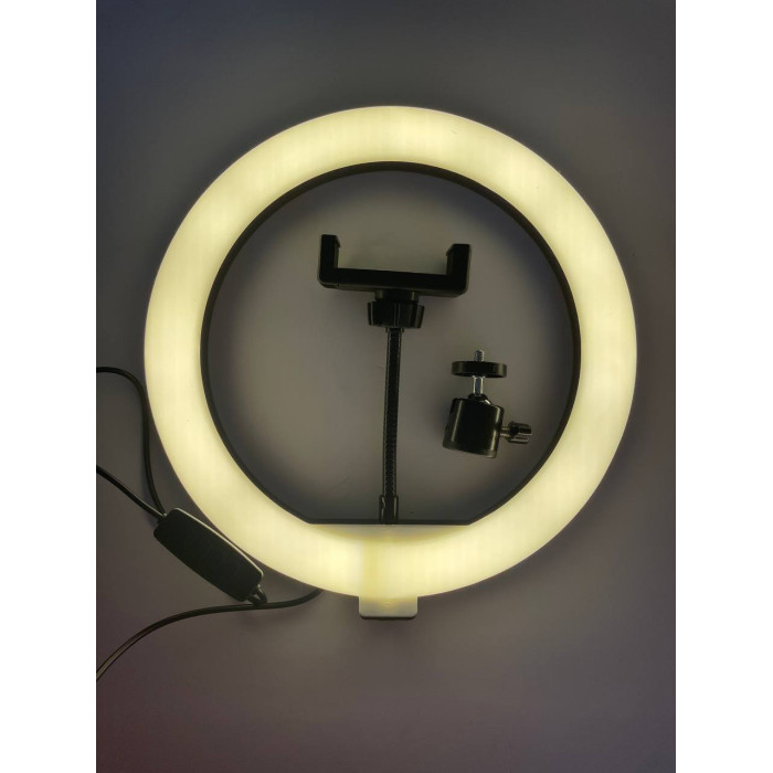 Кольцевая LED лампа 26 см 10" USB 5V 96 Lights