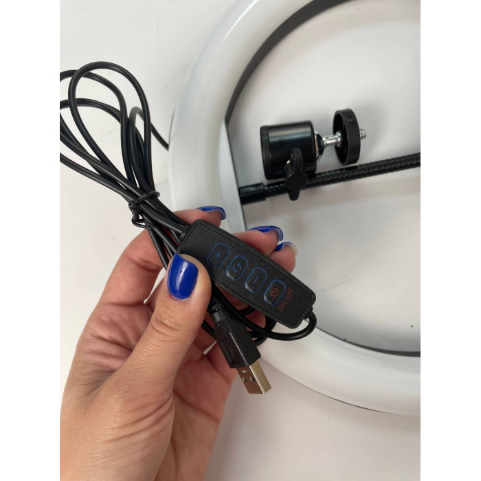 Кольцевая LED лампа 30 см 12" USB 5V 168 Lights