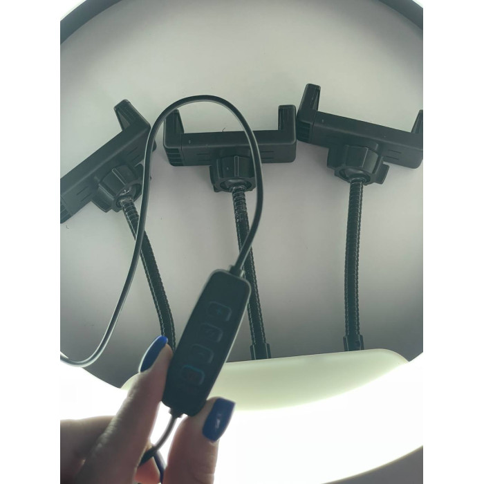 Кольцевая LED лампа 36 см 14" 220V 192 Lights RGB