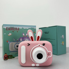 Детский фотоаппарат X900 Rabbit (Розовый) 