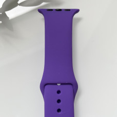 Силиконовый ремешок для умных часов Smart Watch 42/44 (Фиолетовый)