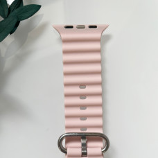 Силиконовый ремешок для Smart Watch Ocean Band 42/44/45/49 (Пудра)
