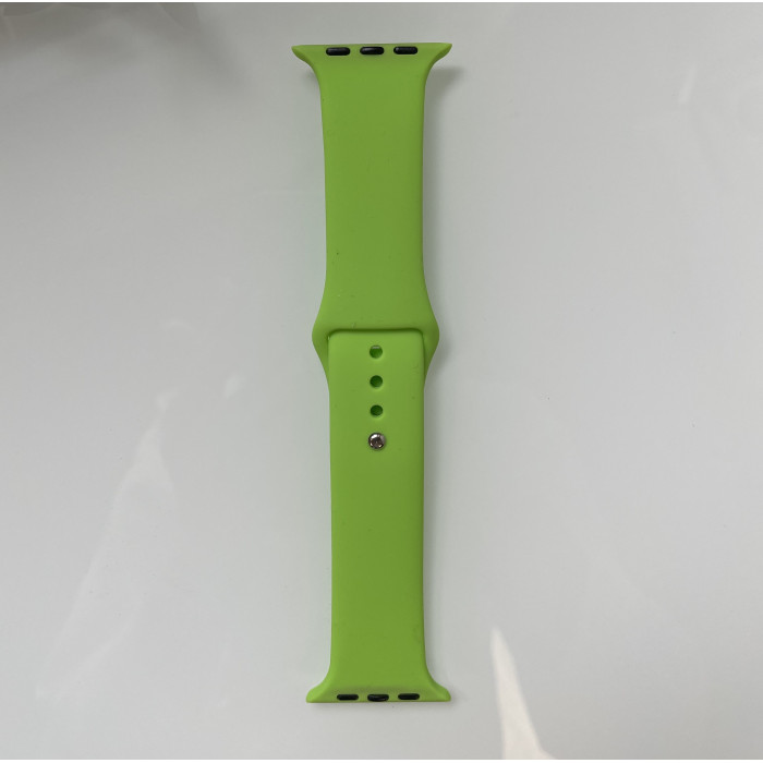 Силіконовий ремінець для розумного годинника Smart Watch 42/44 (Салатовий)