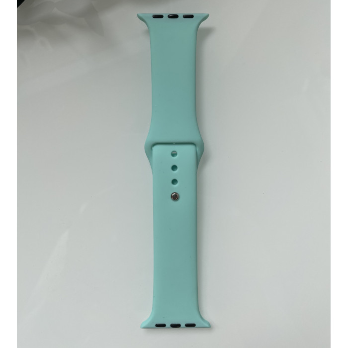 Силіконовий ремінець для розумного годинника Smart Watch 42/44 (Бірюзовий)