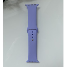 Силиконовый ремешок для умных часов Smart Watch 42/44 (Сиреневый)