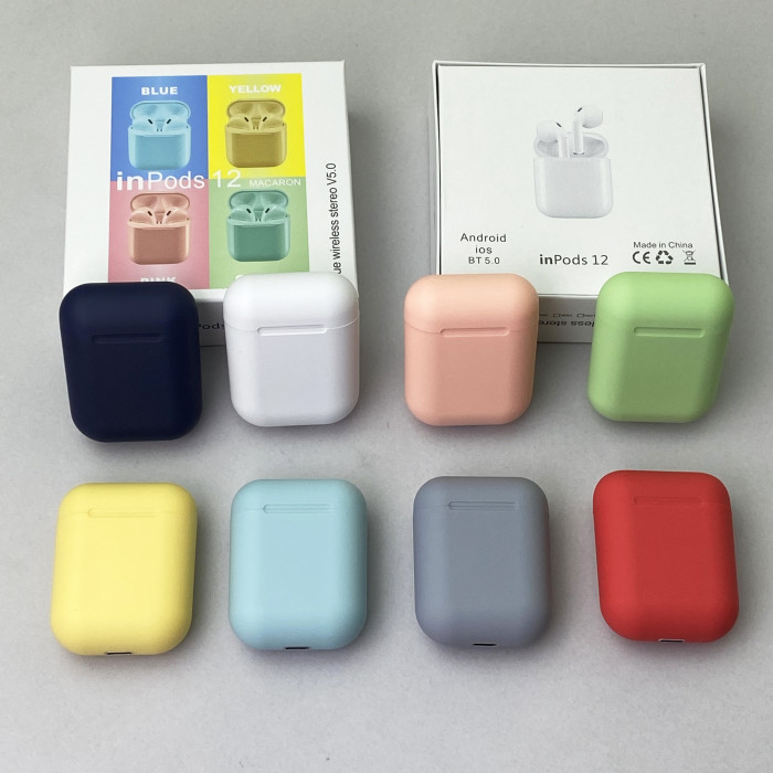 Беспроводные наушники i12 Pods (Белый)