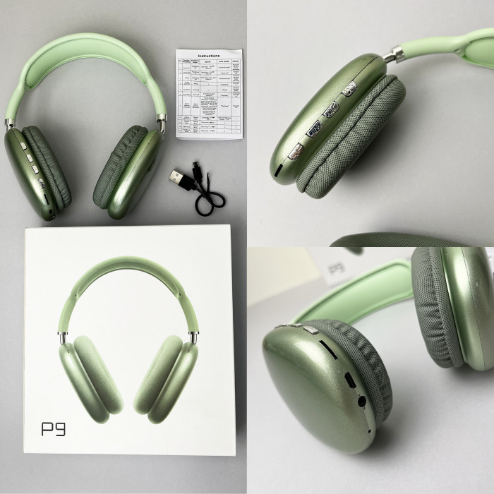 Безпровідні навушники P9 Wireless Stereo  (Блакитний)