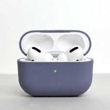 Силиконовый чехол для наушников pods Pro 3 (Темно-сиреневый)