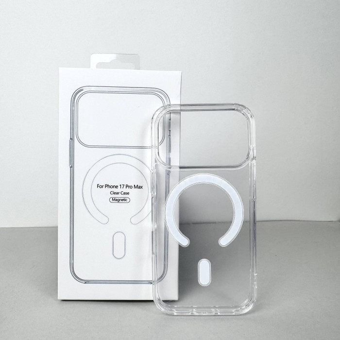 Чехол с магнитом MagSafe Clear Case для iPhone 13