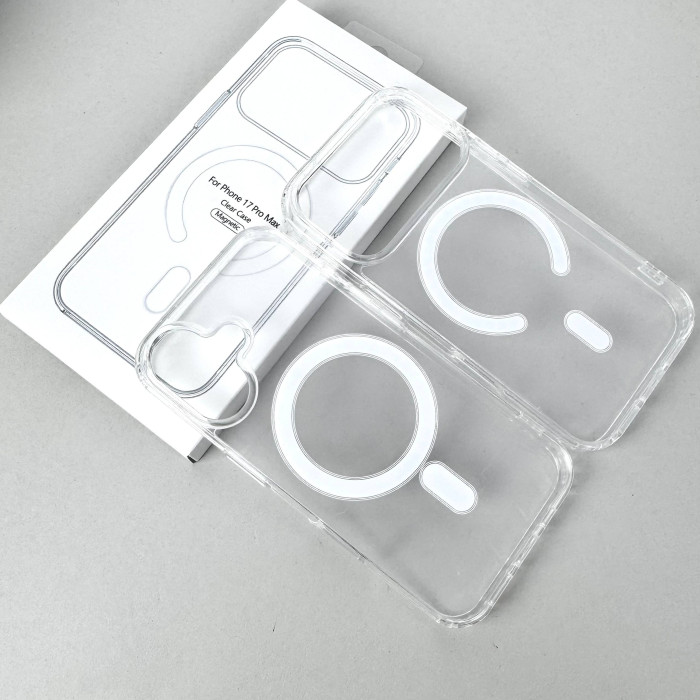 Чехол с магнитом MagSafe Clear Case для iPhone 13