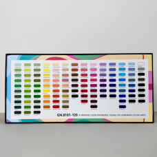 Акриловые маркеры GuangNa Brush GN-8101 с мягкой кисточкой 120 шт.