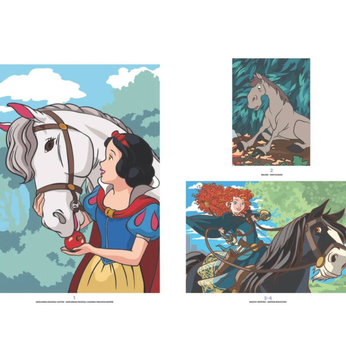 Раскраска Disney (Konie) Польша