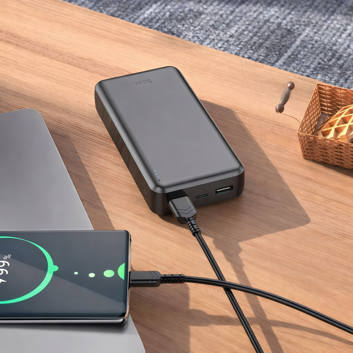 Power Bank Hoco J100A 2USB+Type-C (20000mAh) Черный  