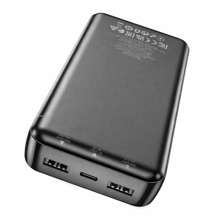 Power Bank Hoco J100A 2USB+Type-C (20000mAh) Черный  