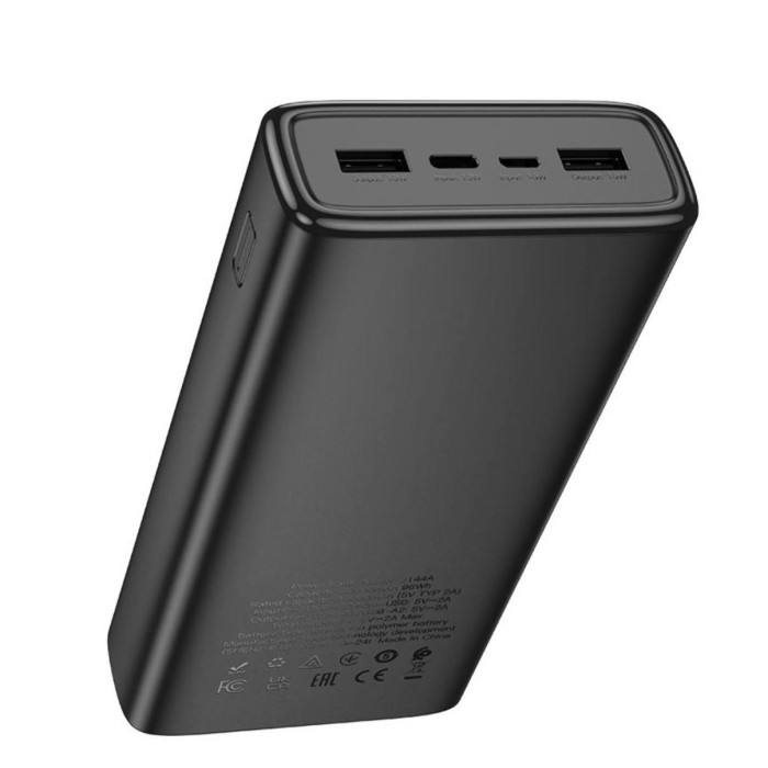 Power Bank Hoco J144A 2USB+Type-C (30000mAh) Черный  