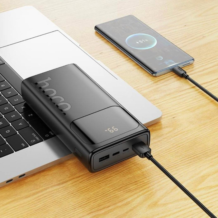 Power Bank Hoco J144A 2USB+Type-C (30000mAh) Черный  