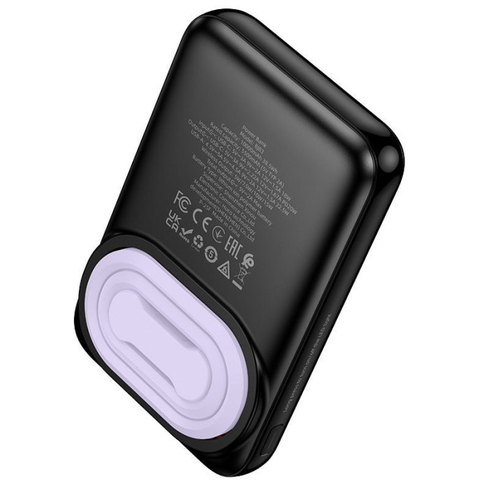 Power Bank Borofone BJ83 Magnetic 22.5W (10000mAh) Чорный
