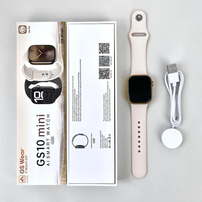 Умные часы Smart GS10 Mini 42mm Series 10 Gold