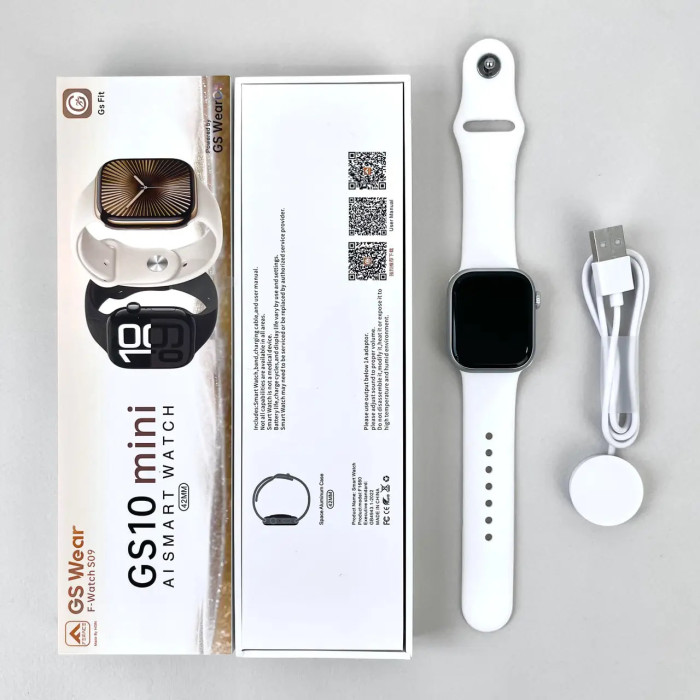 Умные часы Smart GS10 Mini 42mm Series 10 White