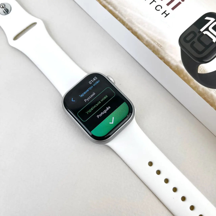 Умные часы Smart GS10 Mini 42mm Series 10 White