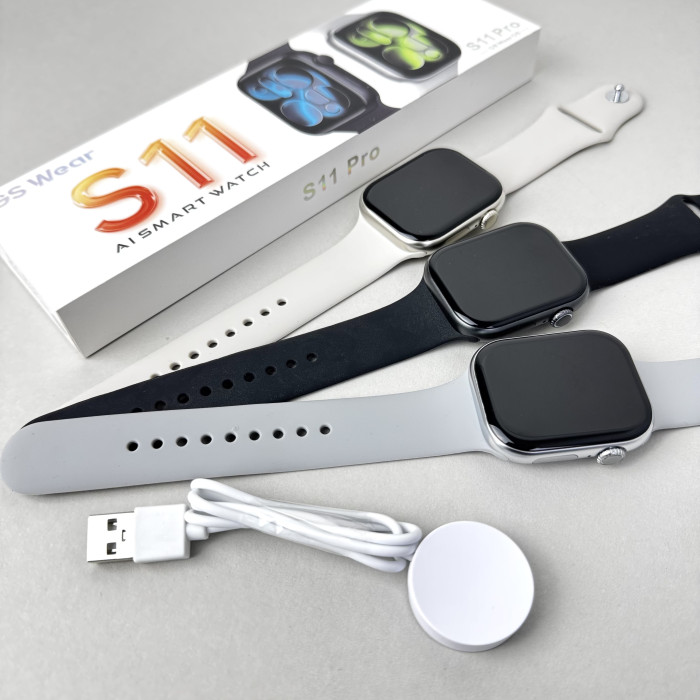 Розумний годинник Smart S11 Pro 46mm Series 11 Black