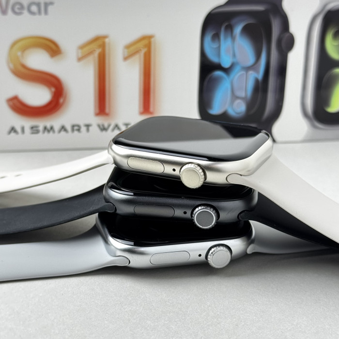 Розумний годинник Smart S11 Pro 46mm Series 11 Black