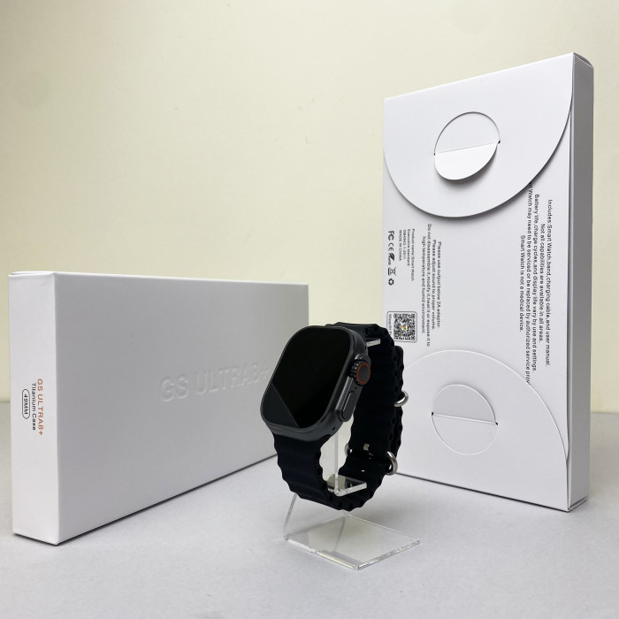Розумний годинник Smart Watch Ultra + (white box) Чорний