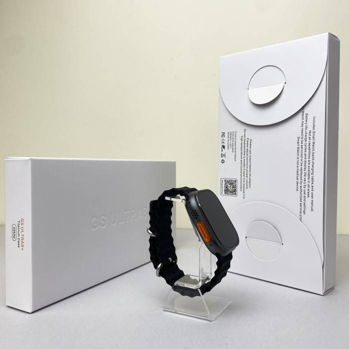 Розумний годинник Smart Watch Ultra + (white box) Чорний