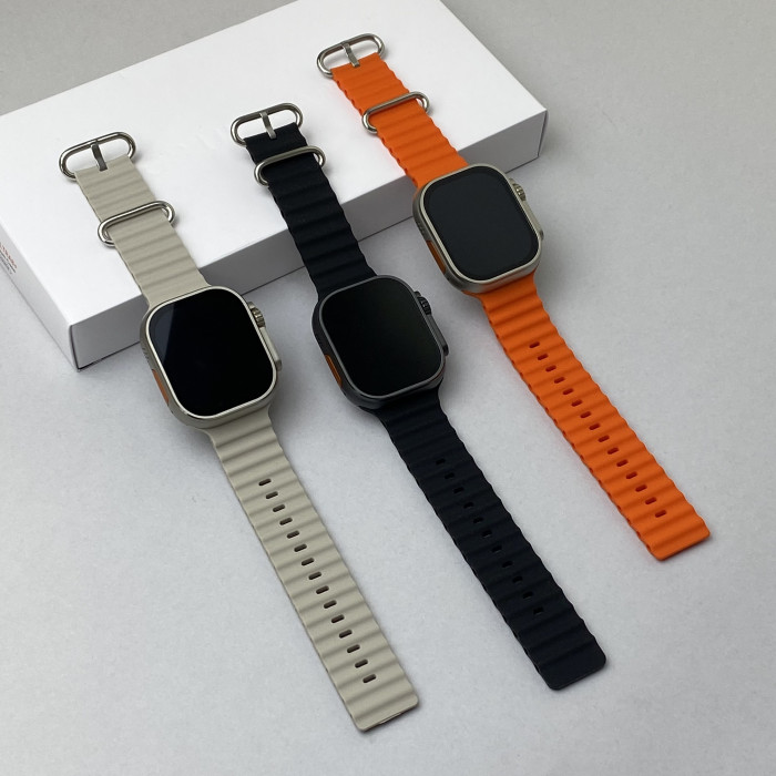 Розумний годинник Smart Watch Ultra + (white box) Чорний