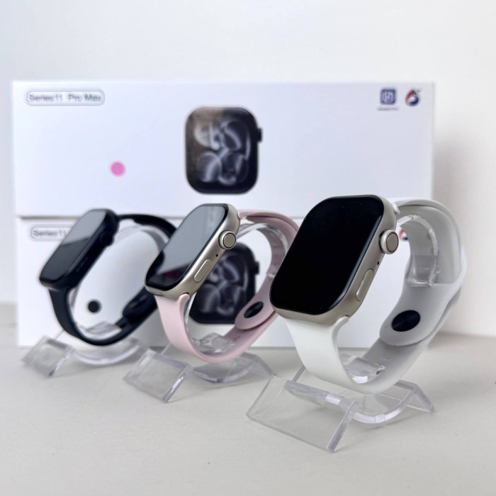 Розумний годинник Smart T11 Pro Max (Рожевий) UA