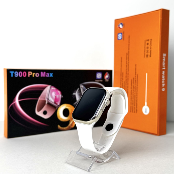 Розумний годинник Smart T900 Pro Max (Білий) UA 