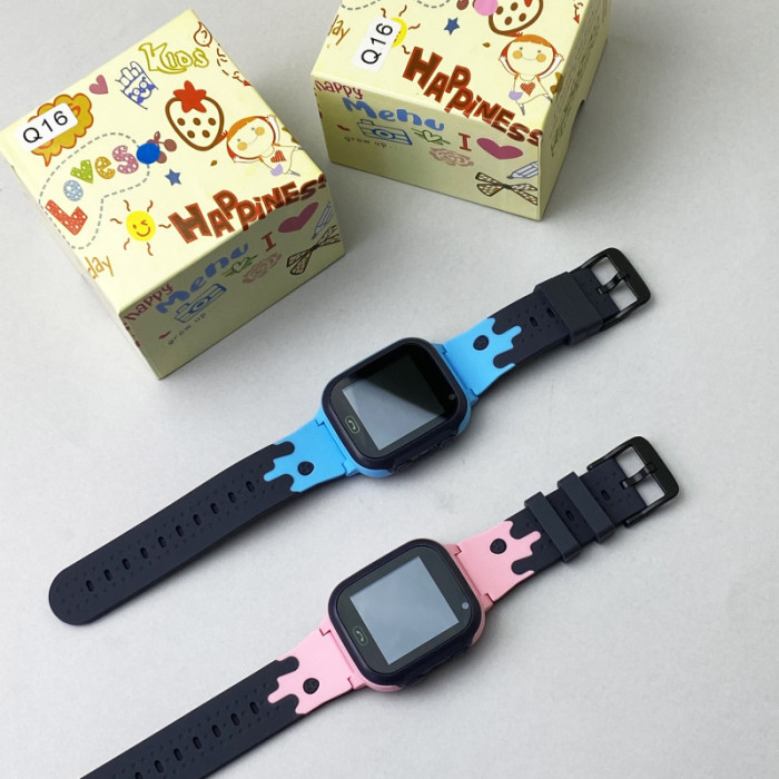 Детские часы Smart Watch Q16 (Голубые)