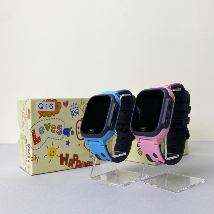 Детские часы Smart Watch Q16 (Голубые)