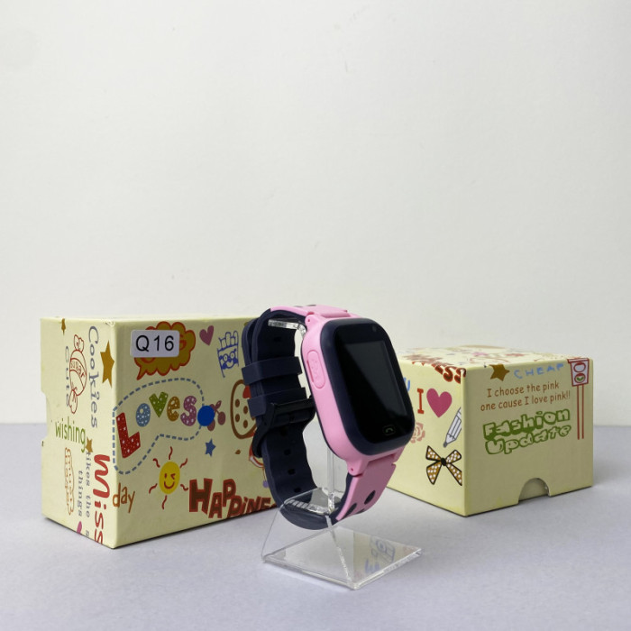 Детские часы Smart Watch Q16 (Розовый)
