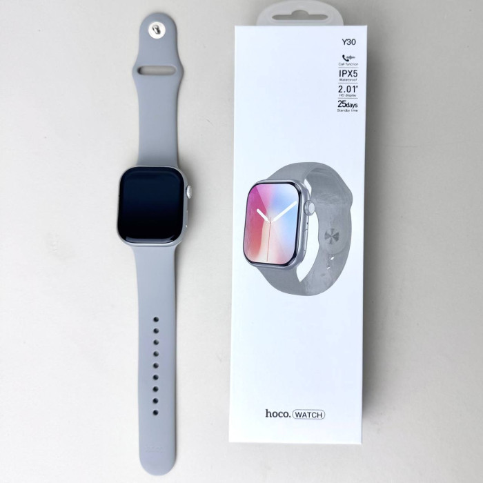 Умные часы Smart Hoco Y30 Silver
