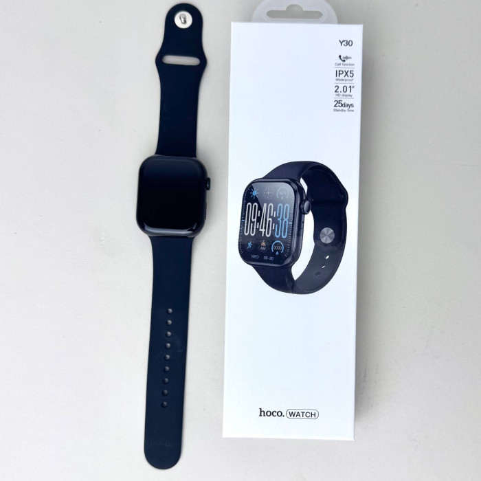 Умные часы Smart Hoco Y30 Black