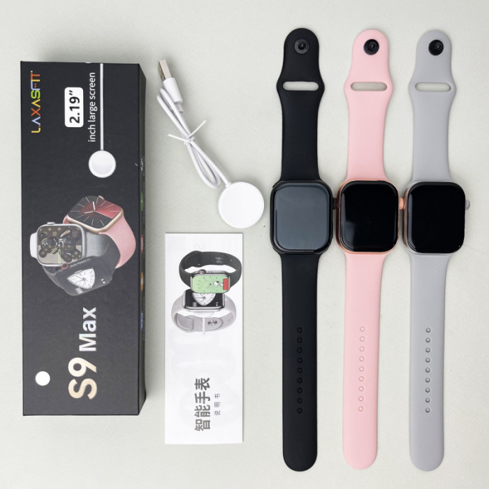 Розумний годинник Smart S9 Max (Чорний)