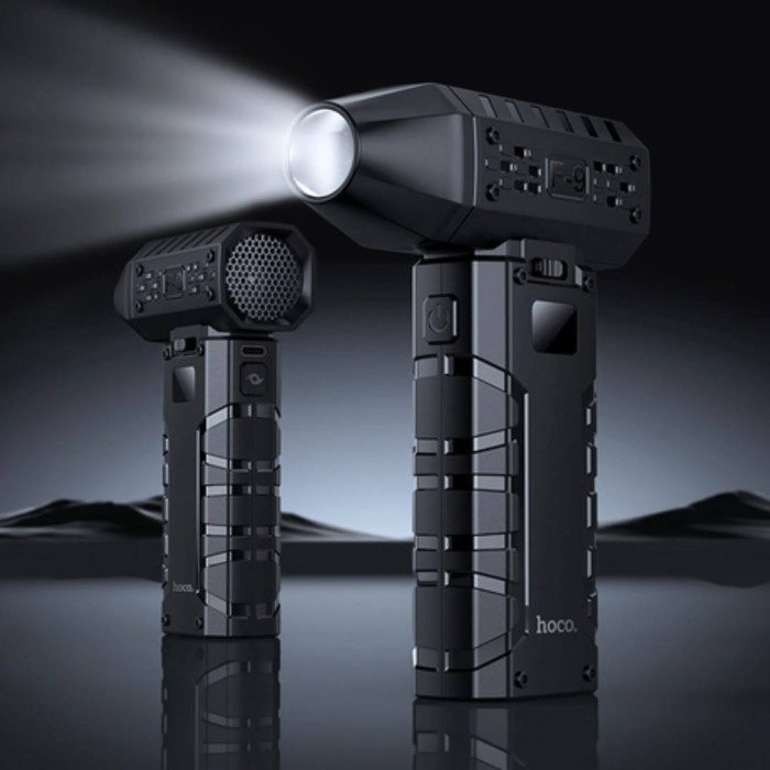 Портативний вентилятор Hoco HX67 Black