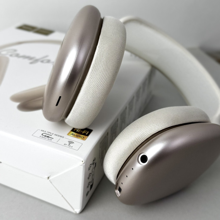 Беспроводные наушники Hoco Pro Max W65 (Бежевый)