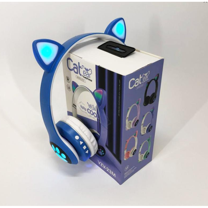 Беспроводные наушники Cat Ear RGB VIV-23M (Розовый)