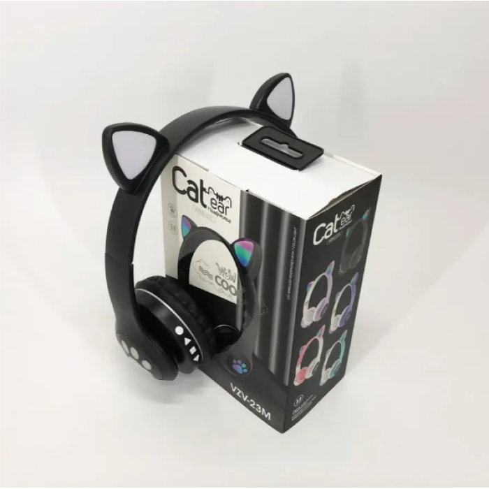 Беспроводные наушники Cat Ear RGB VIV-23M (Розовый)