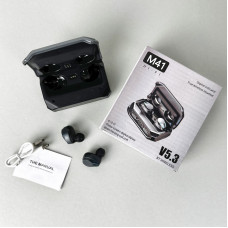 Беспроводные наушники M41 series, EarBuds, Digital Indicator (Черные)