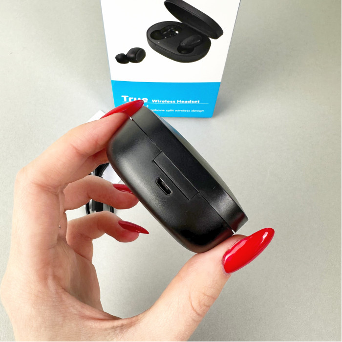 Беспроводные наушники A6S series, EarBuds (Черный)