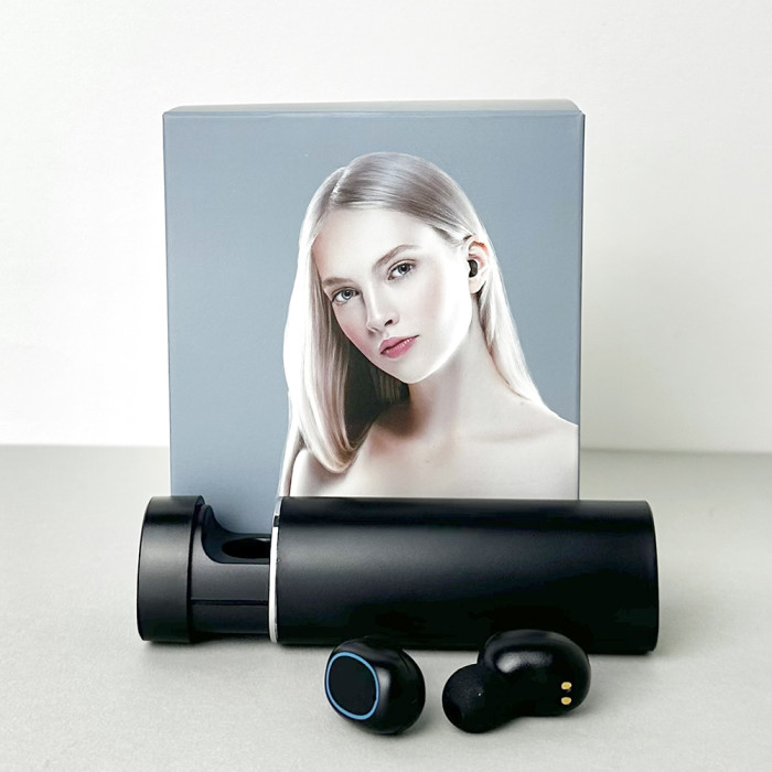 Беспроводные наушники N21 series, EarBuds, Smart Case (Черный)