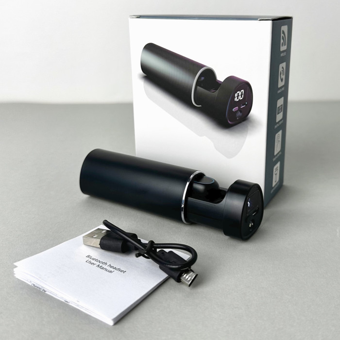 Беспроводные наушники N21 series, EarBuds, Smart Case (Черный)