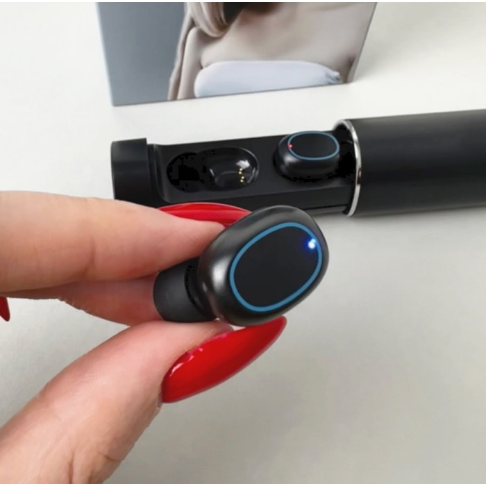 Беспроводные наушники N21 series, EarBuds, Smart Case (Черный)